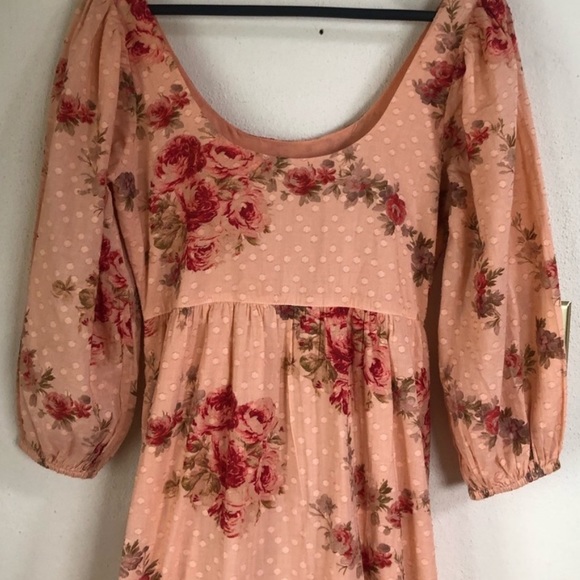 LoveShackFancy Colby Dress in Pink Lemonade NWT 0 - Picture 14 of 16